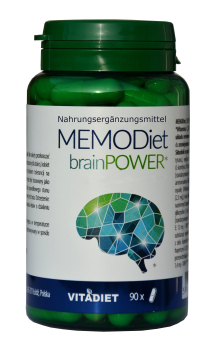 Kraft für das Gehirn, 90 caps, 5 pflanzliche Extrakte, für gute Konzentration, Gehrnleistung, Durchblutung, mit L-Tyrosin, Vitaminen