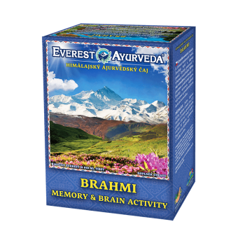 Brahmi, 100g, ayurvedische Kräutermischung für Gedächtnis und Gehirnleistung, entspannt die Blutgefäße, erhöht die Durchblutung, reduziert Stress